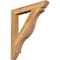Ekena Millwork Funston Slat Rough Sawn Bracket, Western Red Cedar, 4"W x 32"D x 36"H BKT04X32X36FST06RWR - alternate 1